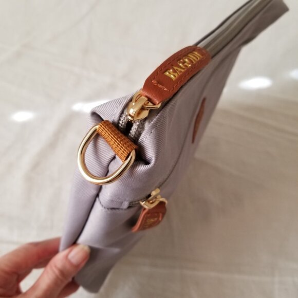 NWOT! Set of Two Travel Makeup Cosmetics Accessories Bags Pouches by Bagodi - Picture 5 of 9